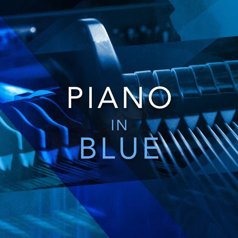 Piano In Blue